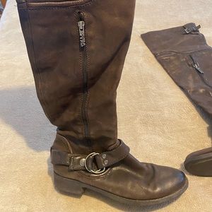 Miss Sixty tall riding boots.